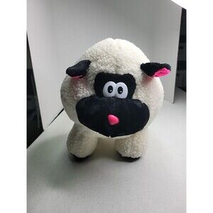Vintage 1993 CLOUD 9 Wooly Lamb Sheep Plush Stuffed Farm Animal Fluffy Soft Toy